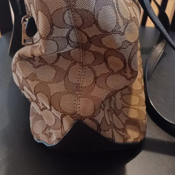 Coach Signature Brown Tote Bag - Picture 12 of 13